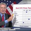 De Blasio Introduces NYC To Ranked Choice Pizza Topping Voting